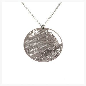 AMINIMAL Studio Stainless steel City Necklace - San Francisco
